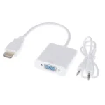 مبدل HDMI به VGA مدل ST با کابل صدا
