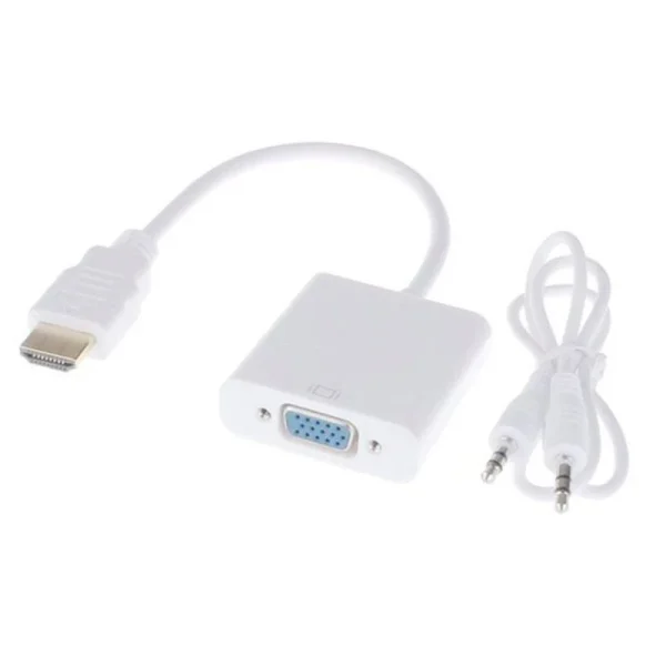 مبدل HDMI به VGA مدل ST با کابل صدا