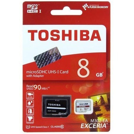 کارت حافظه توشیبا مدل M302-EA ظرفیت ۸ گیگابایت کلاس ۱۰ با سرعت ۹۰MB/s