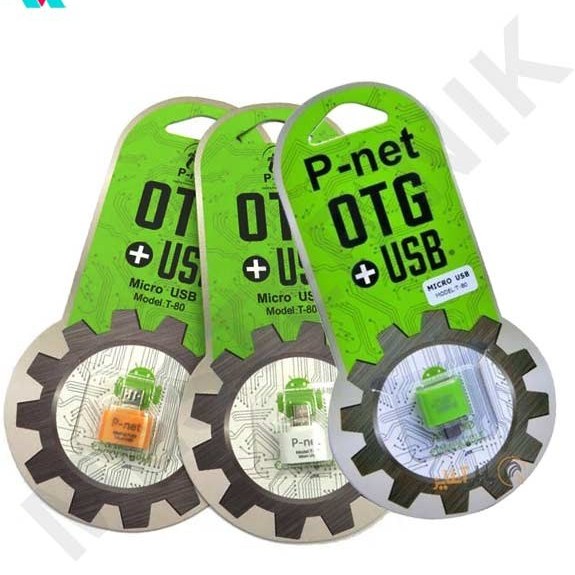 مبدل OTG پی‌نت MicroUSB to USB مدل T-80