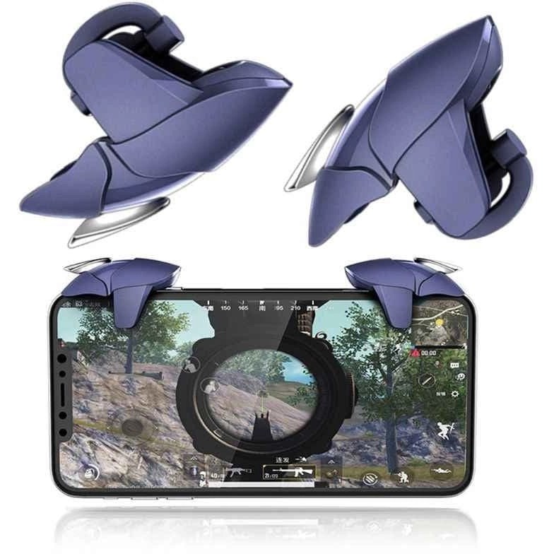 دسته بازی موبایل پرودو مدل SHARK به همراه آستین کنترل کننده انگشت